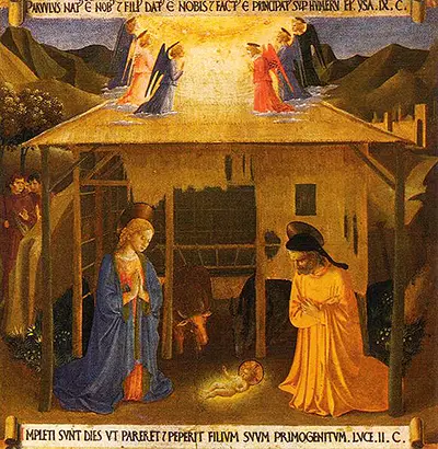 Nativity (Armadio degli Argenti) Fra Angelico